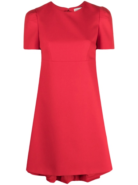 Rochie de zi Alexander McQueen rosie din lana