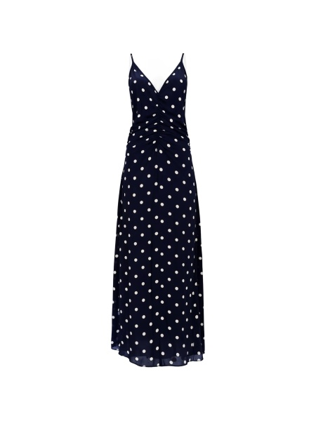 Rochie de zi Baum und Pferdgarten albastra