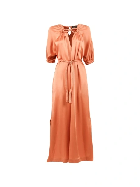 Rochie de zi Clips portocalie