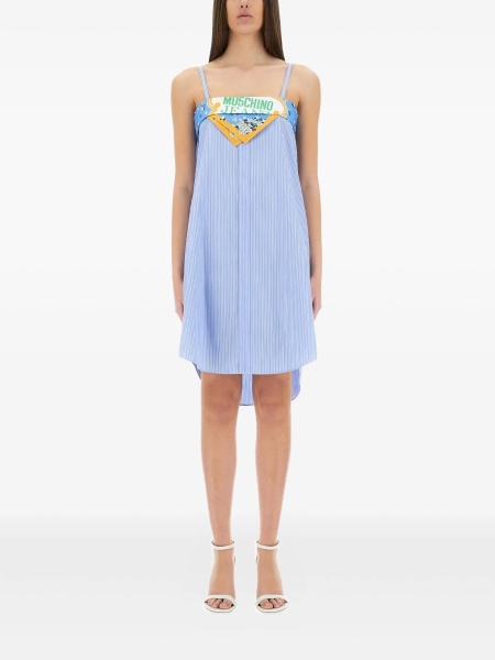 Rochie de zi MOSCHINO JEANS albastra