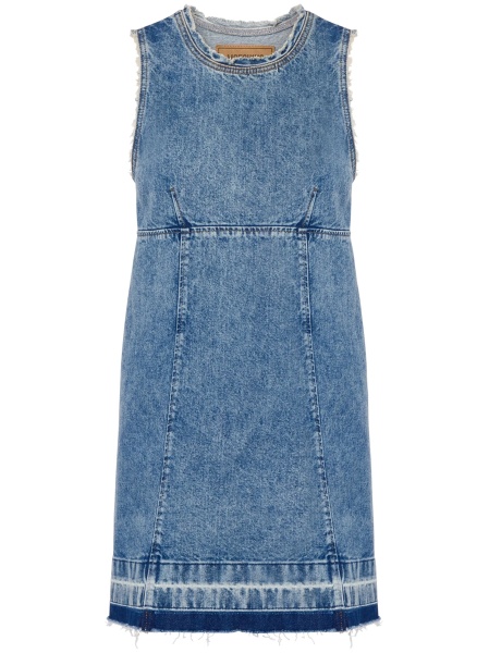 Rochie de zi MOSCHINO JEANS albastra