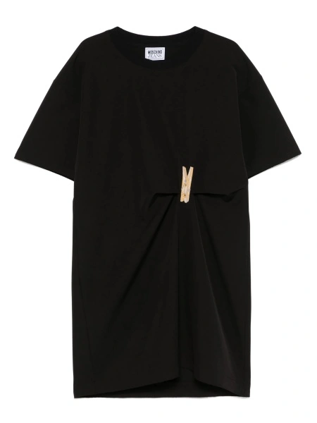 Rochie de zi MOSCHINO JEANS neagra