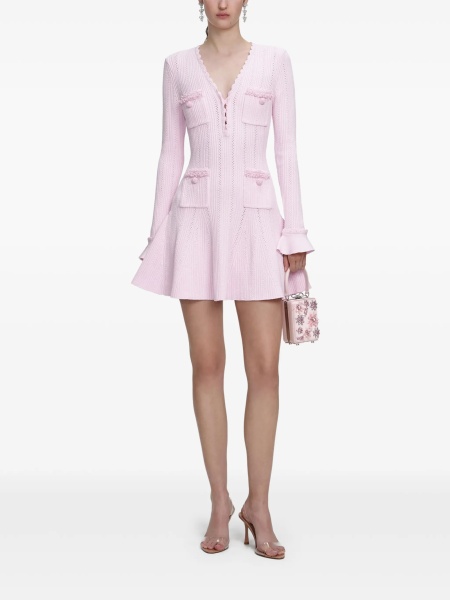 Rochie de zi Self-Portrait roz