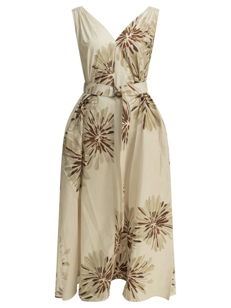 Rochii "Bloom Print" Midi Dress