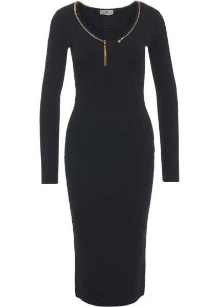 Rochii Midi dress with chain detail