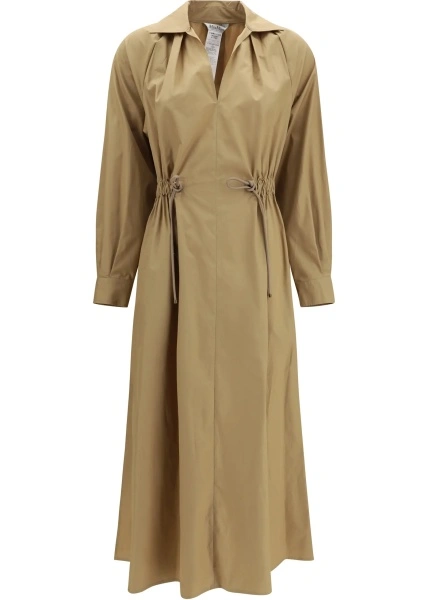 Rochii Pedaggi midi Dress in cotton poplin