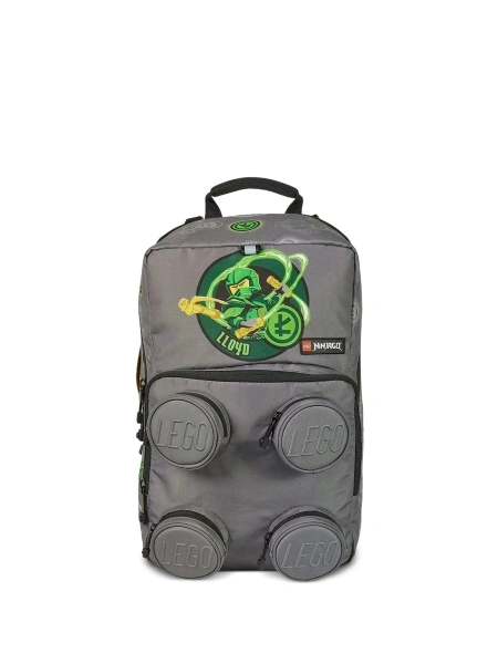 Rucsac LEGO gri din polyester