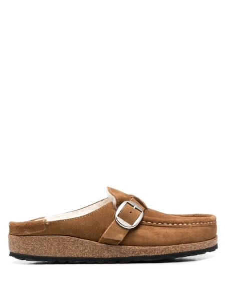 Saboti Birkenstock maro din piele