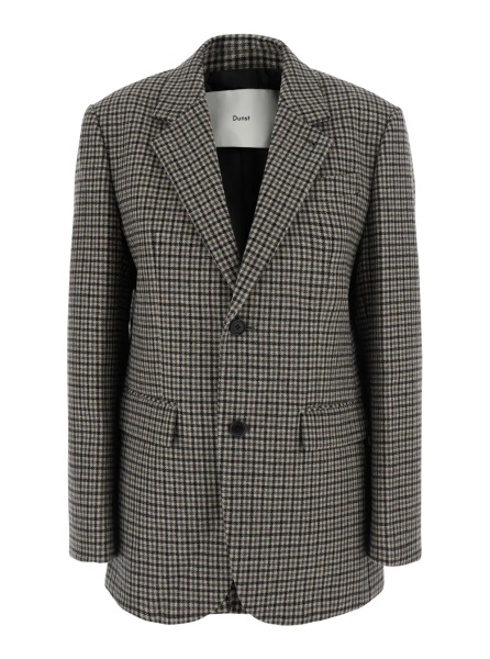 Sacou CLASSIC 2 BUTTON WOOL BLAZER with notched revers and pockets Beige man