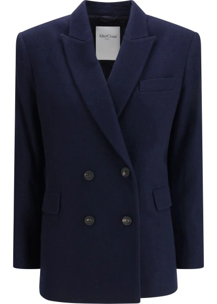 Sacou Double-breasted Blazer