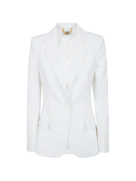 Sacou Elisabetta Franchi alb