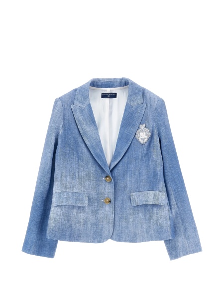 Sacou Ermanno Scervino Kids albastru