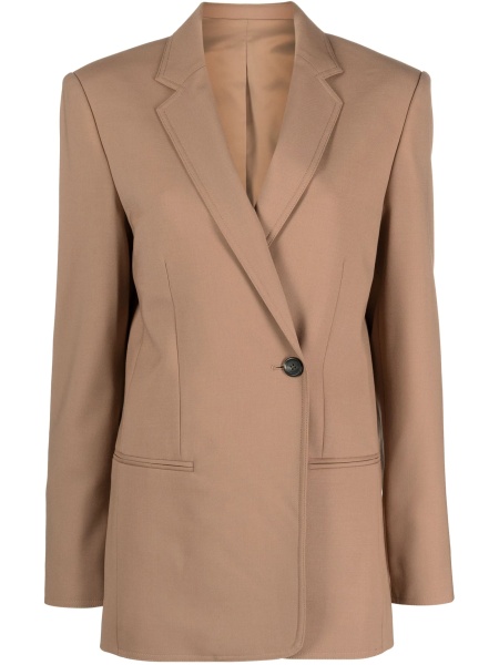 Sacou HELMUT LANG neutru din elastan si polyester