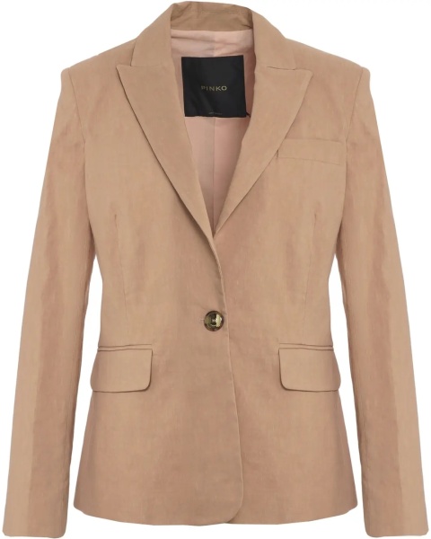 Sacou Linen blend blazer 'Freda'
