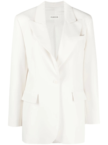 Sacou P.A.R.O.S.H. alb din polyester