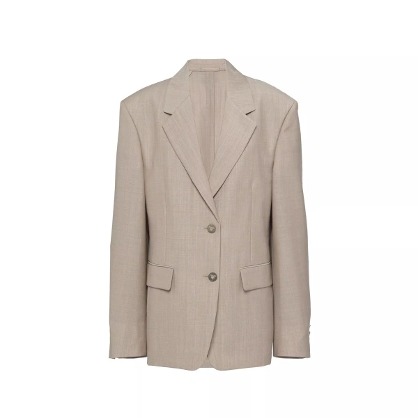 Sacou Prada Wool Blazer Jacket