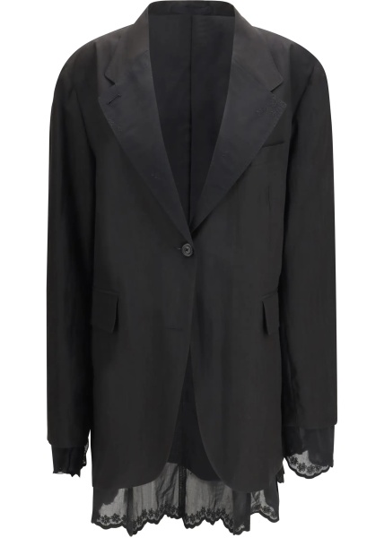 Sacou Reversible drip single breasted Blazer
