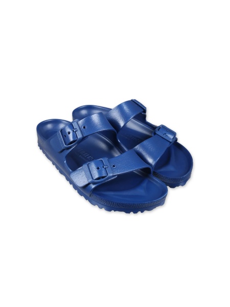 Sandale Birkenstock albastre din polietilena