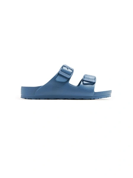 Sandale Birkenstock arizona albastre din acetat de polietilen vinil (peva)