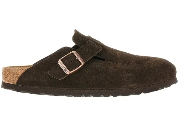 Sandale 'Boston' suede leather sabot