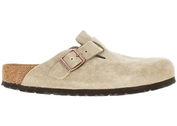 Sandale 'Boston' suede leather sabot