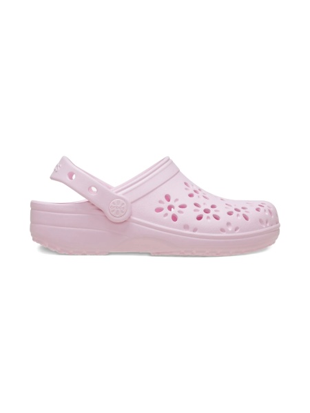 Sandale Crocs roz din acetat de polietilen vinil (peva)
