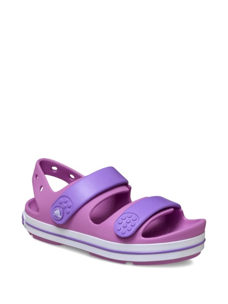 Sandale Crocs violet din acetat de polietilen vinil (peva)