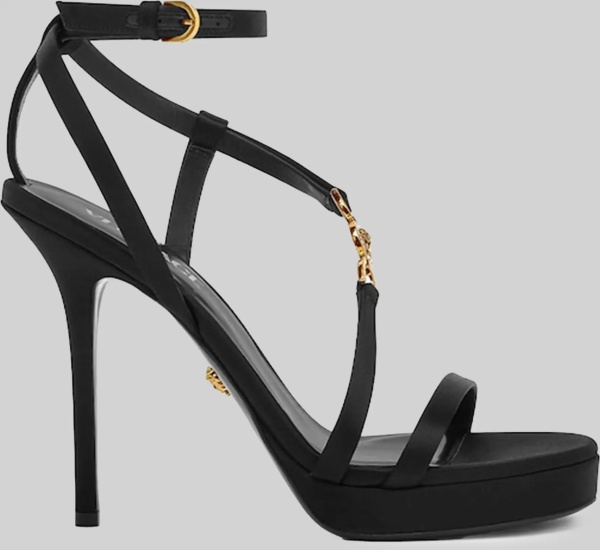 Sandale Decorated Satin Medusa '95 Sandals