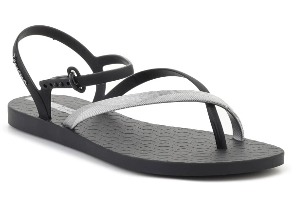 Sandale ELEGANT SAND BLACK/SILVER