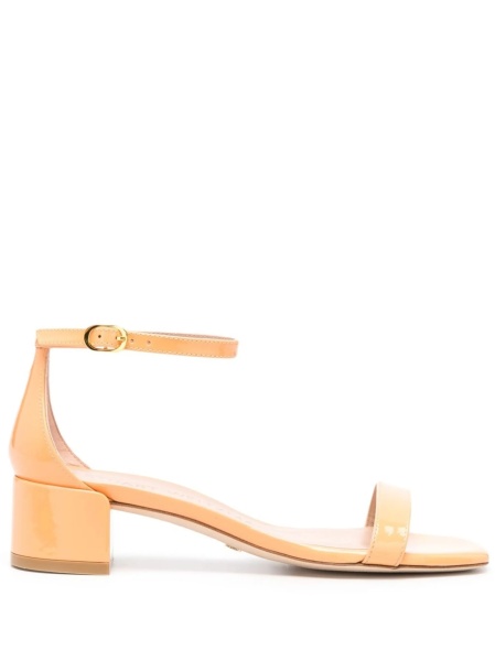 Sandale Stuart Weitzman portocalii din piele