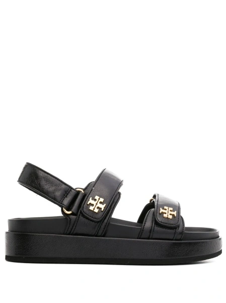 Sandale Tory Burch negre din piele