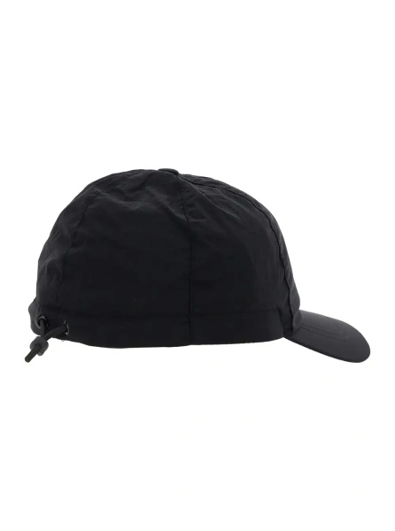 Sapca Stone Island neagra din nylon