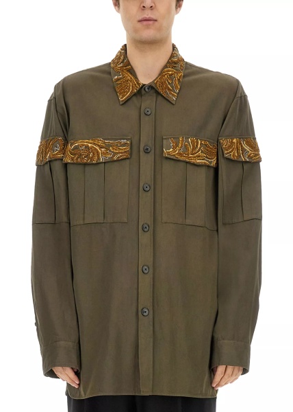 Shirt With Embroidery