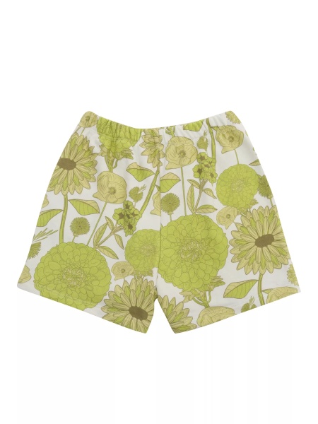 Shorts with yellow flowers