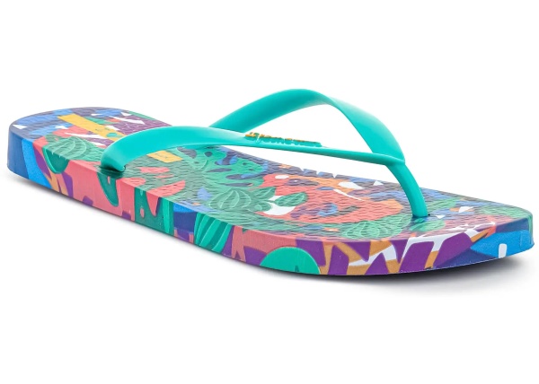 Slapi GRAFFITI V FEM BLUE/GREEN