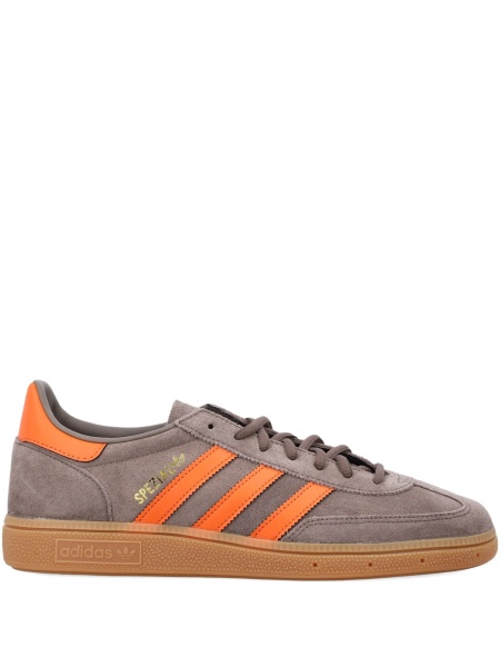 Sneakers adidas Originals gri din piele si piele intoarsa