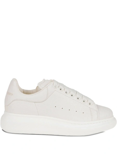 Sneakers Alexander McQueen neutri din piele
