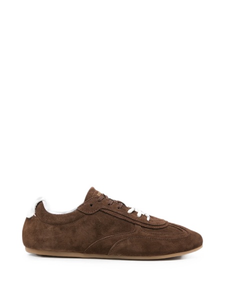 Sneakers Alohas maro din piele intoarsa