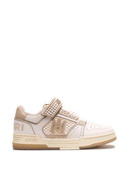 Sneakers AMIRI neutri din piele si plasa