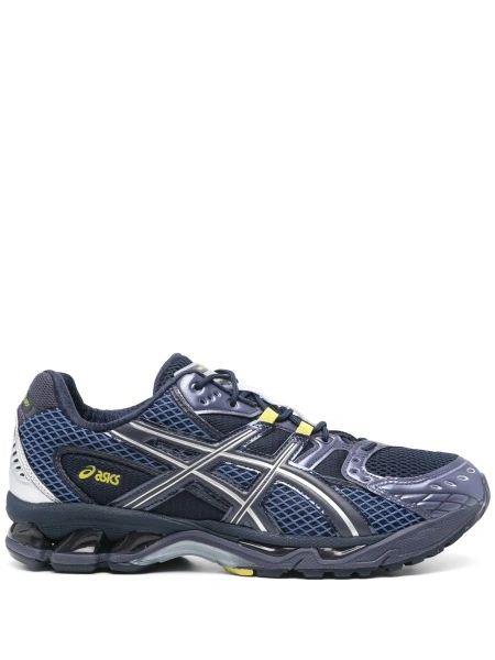 Sneakers ASICS albastri din poliuretan si material textil