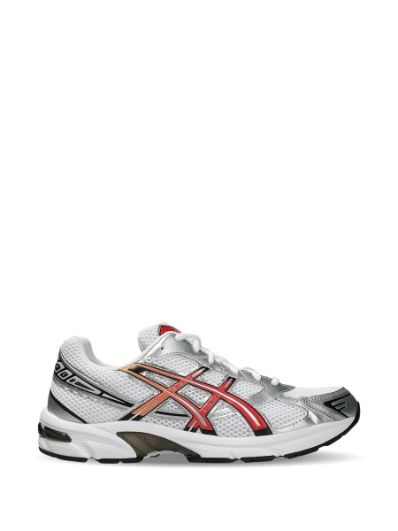 Sneakers ASICS albi din plasa si poliuretan