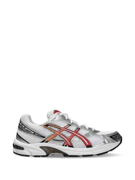Sneakers ASICS albi din plasa si poliuretan