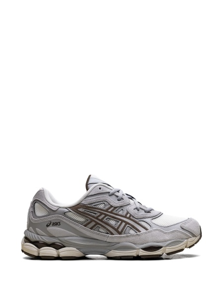 Sneakers ASICS gri din material textil