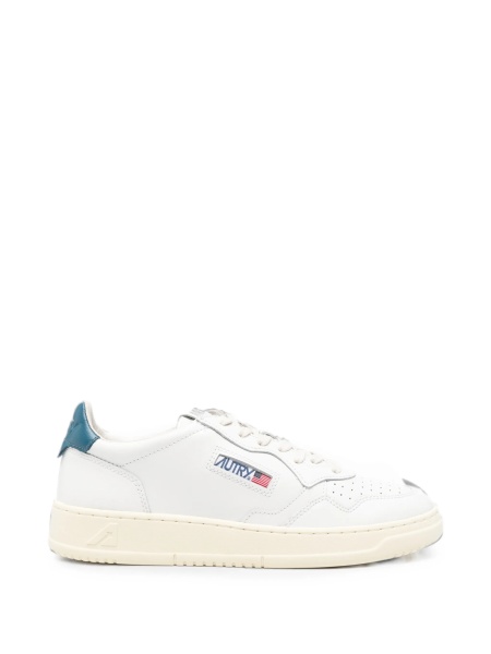 Sneakers AUTRY albi din piele