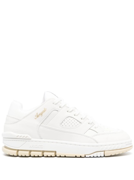 Sneakers AXEL ARIGATO albi din material textil si piele