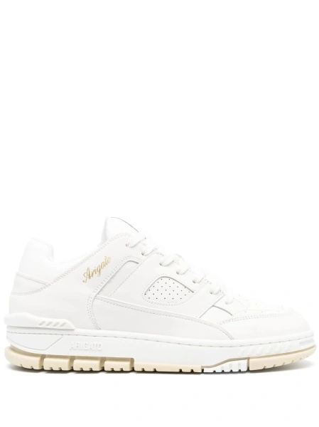 Sneakers AXEL ARIGATO albi din material textil si piele