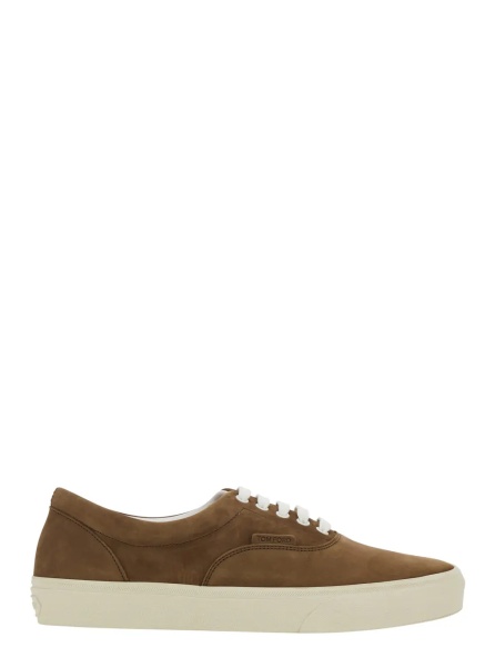 Sneakers Brown 'Jude' Sneakers with In Nubuck for Men