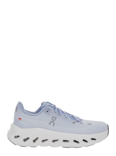 Sneakers 'Cloudtilt' Blue Low Top Sneakers with Logo on the Side and Chunky Rubber Sole in Tech Fabric for Women