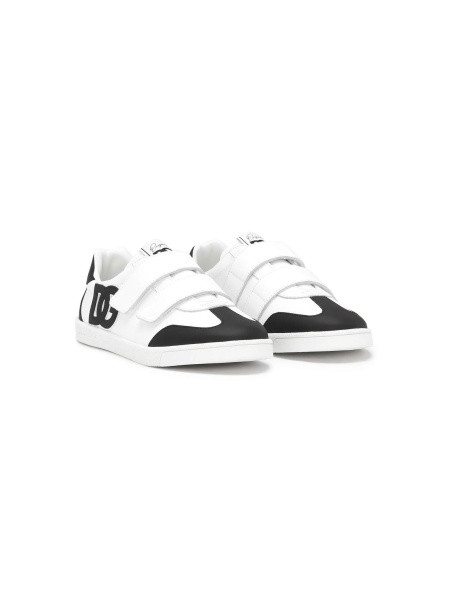 Sneakers Dolce & Gabbana albi din piele