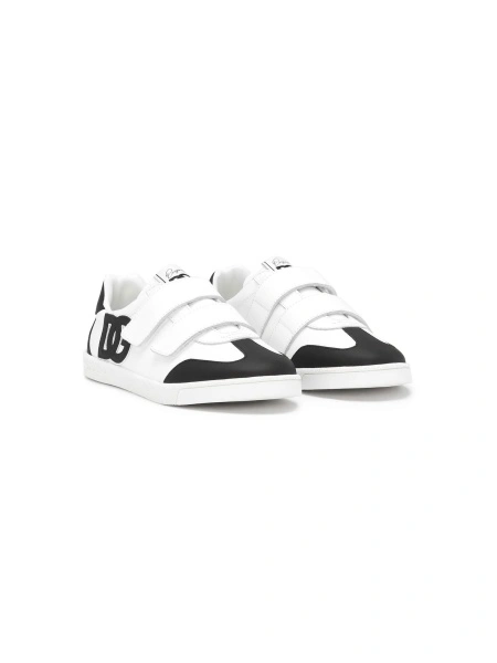 Sneakers Dolce & Gabbana albi din piele